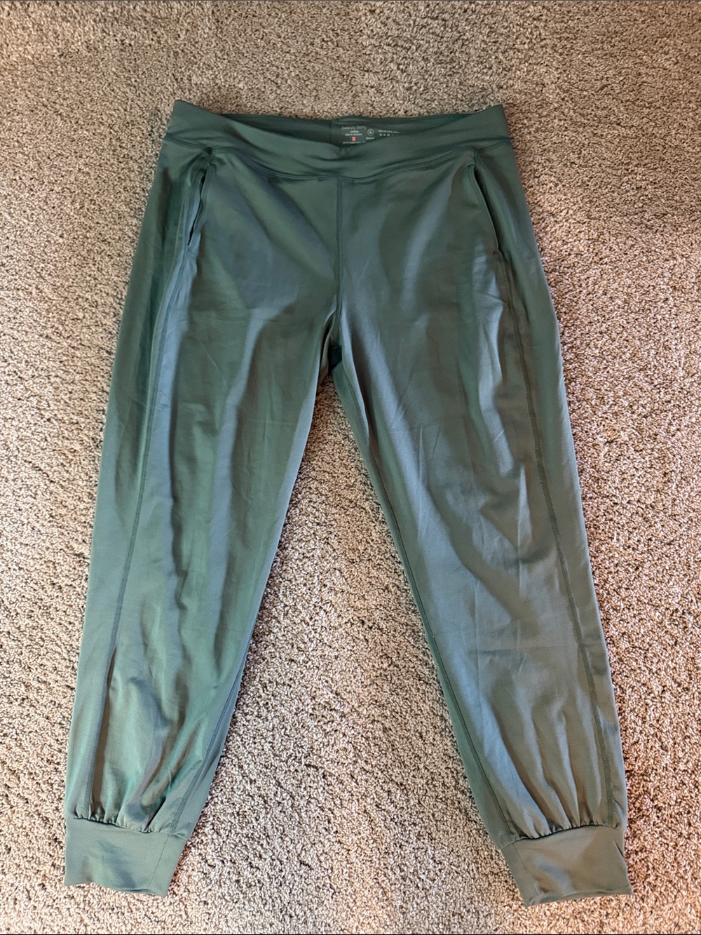 Women's Green Jogger Pants